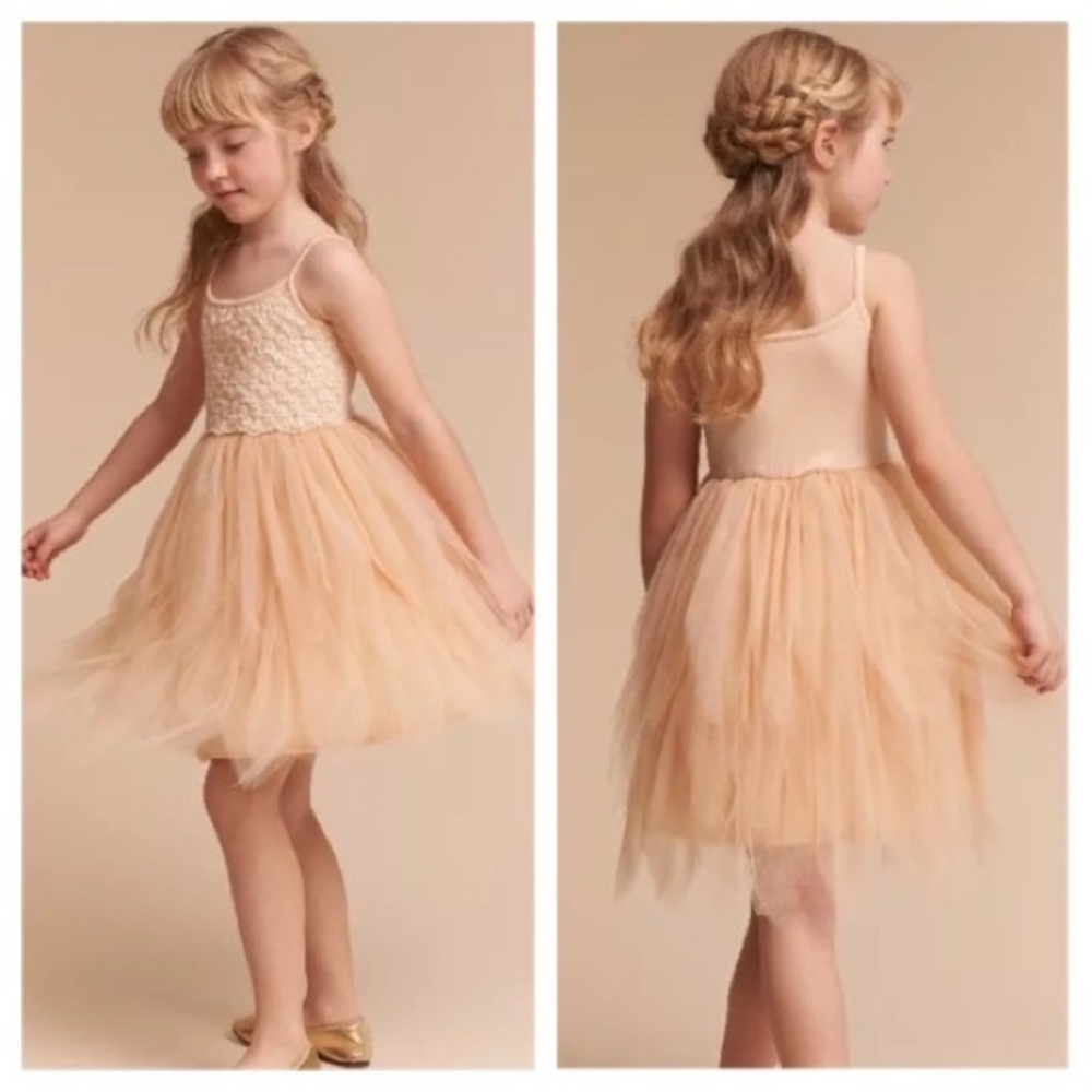 Gilrs BHLDN Flower Girl Dress Size 4T